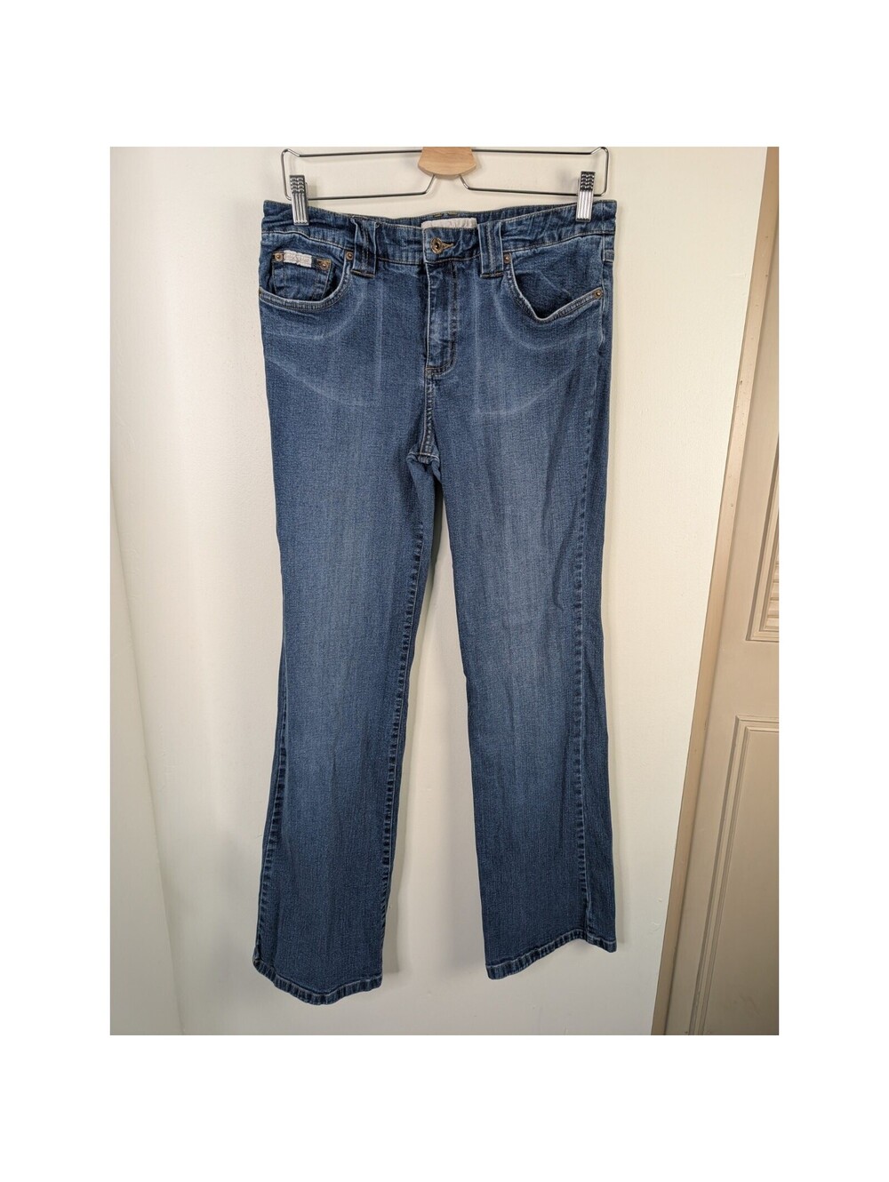Baby Phat Jeans Size 11 Y2k Stretch Denim Mini Flare Juniors